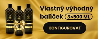 Vlastný výhodný balíček 3 x 500 ml