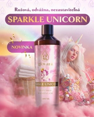 ✨ NOVINKA – SPARKLE UNICORN ✨ Sladká až cukríková vôňa, ktorá premení tvoje pranie na magický zážitok. Kombinácia...